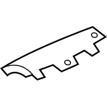 Mopar 4806232AB Shield-Close Out Panel