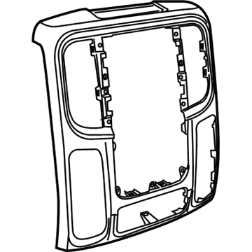 Mopar 1VY951X9AI Bezel-Instrument Panel