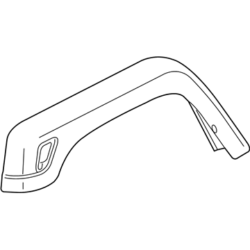 Mopar 5KC27CJMAB APPLIQUE-Fender