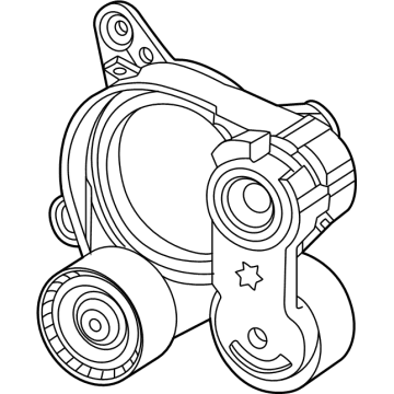 Mopar 68496089AB TENSIONER-Belt