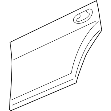 Mopar 5074265AA Door-Door Outer