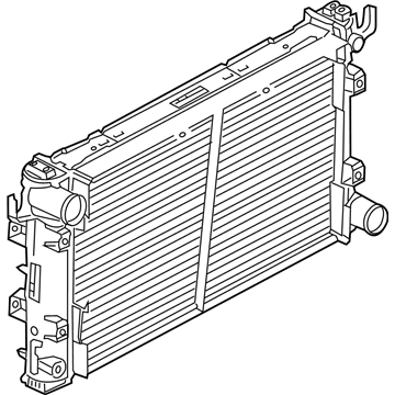 2013 Dodge Viper Radiator - 5181841AA