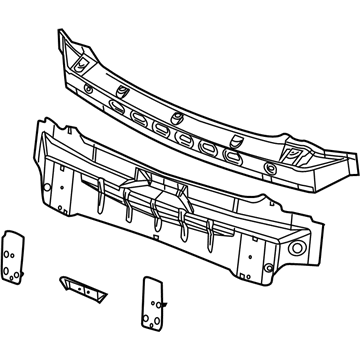 Mopar 5065920AF Panel-Deck Opening Lower