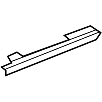 Mopar 5182825AG Rail-Door Glass