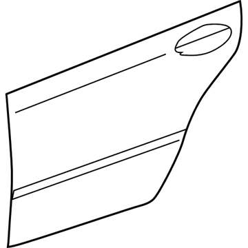 Mopar 4574365AD Door Outer