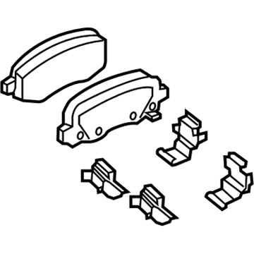 Jeep Compass Brake Pad - 68353597AC