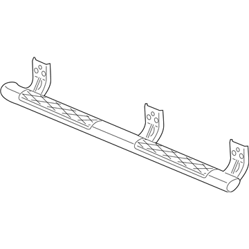 Mopar 68156420AD Step Kit-Tubular Side