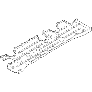 Mopar 68607183AA SHIELD-FLOOR PAN