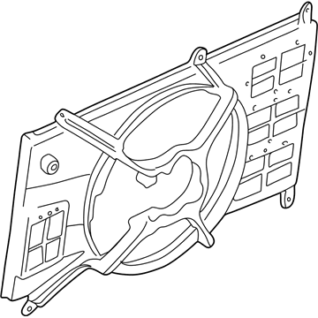 Chrysler Sebring Fan Shroud - MB924137