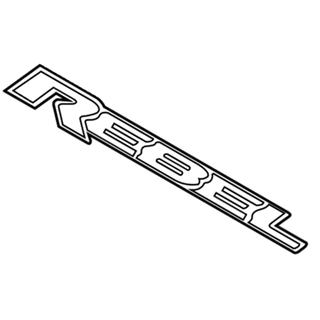 Mopar 68247903AB NAMPLATE