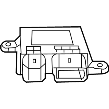 Dodge Viper Air Bag Control Module - 4896038AC