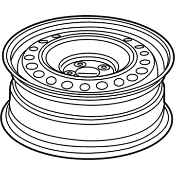 Mopar 4726258AA Spare Wheel