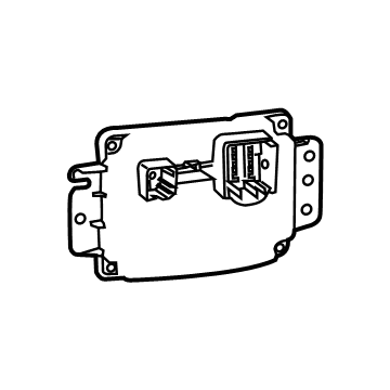 Mopar 68492600AB Module-A/C And Heater