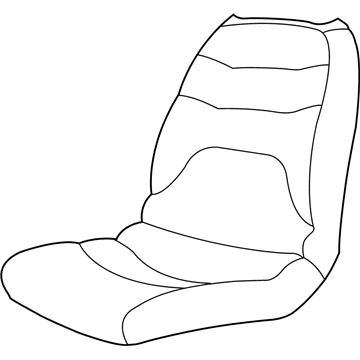 Mopar UE831T5AA Seat Back-Front