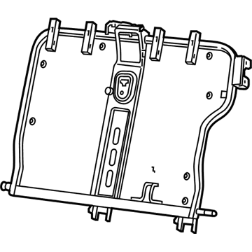 Mopar 68439297AA Frame - Rear Seat Back 60%