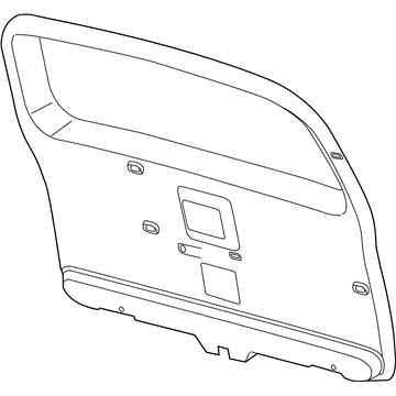 Mopar 1BU30BDAAC Panel-LIFTGATE