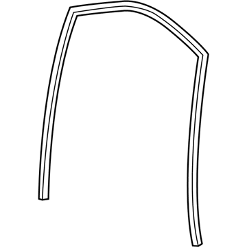 Mopar 4894928AG Channel-Front Door Glass