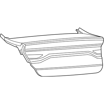 Mopar 68081664AC DECKLID