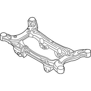 2019 Jeep Compass Rear Crossmember - 68378443AA