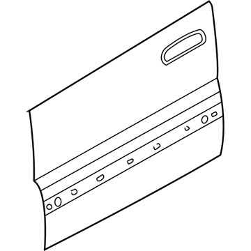 Mopar 55396546AC Door-Front Door Outer Repair