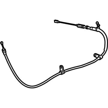 2023 Ram ProMaster 1500 Parking Brake Cable - 68241548AF