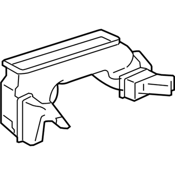 Mopar MR958347 Duct-Foot Heater