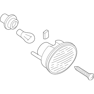 Mopar MN133291 Lamp-Backup