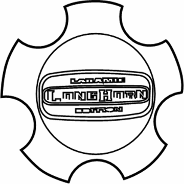 Mopar 68137554AA Wheel Center Cap