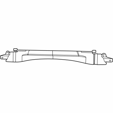 Mopar 68481852AD ABSORBER-Front Energy