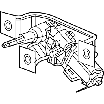 2020 Jeep Cherokee Wiper Motor - 68286799AA