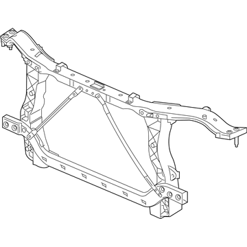 2022 Jeep Wrangler Radiator Support - 68617362AA