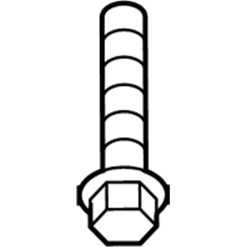 Mopar 6510986AA Screw-HEXAGON Head