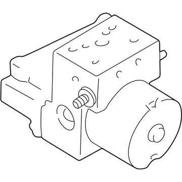 Mopar 68025873AB Anti-Lock Brake Control Unit