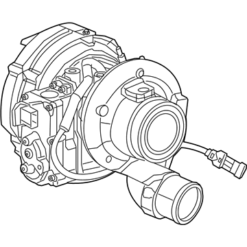 2021 Ram 2500 Turbocharger - 68444771AB