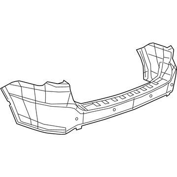 Mopar 68582371AA FASCIA-REAR UPPER