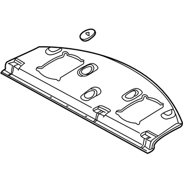 Mopar MR641711 Panel-Rear Shelf