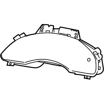 Mopar 5093840AA Mask-Instrument Cluster