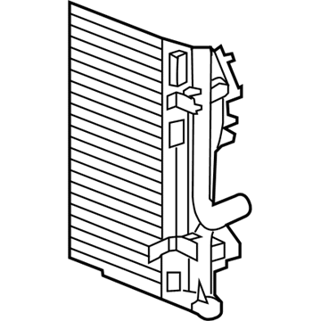 Mopar 5137693AE CONDENSER AND TRANS COOLER