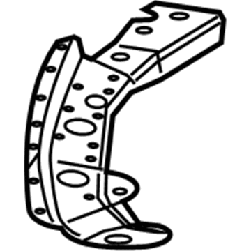 Mopar 5182620AC Bracket-FASCIA Support