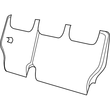 Mopar 5YD96HL5AA Rear Seat Back Cover Right