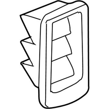 Mopar 55055536AC EXHAUSTER-Interior Trim Panel