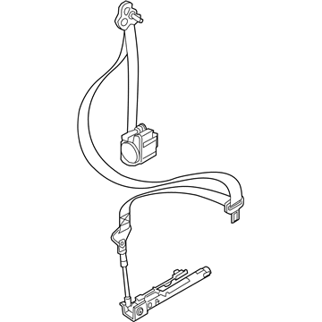 2021 Jeep Renegade Seat Belt - 7RA15LXHAA