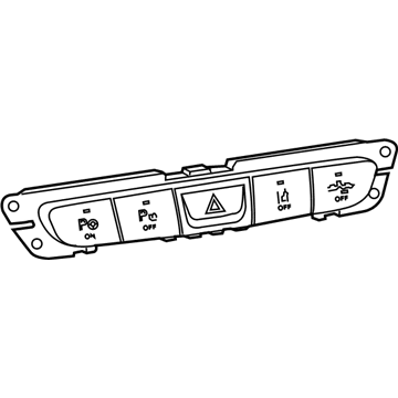 Mopar 68156949AC Switch-Instrument Panel