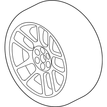 Mopar TW85SZBAA Wheel Front