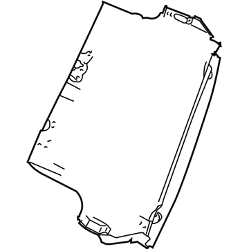 Mopar 5140626AC Rail-Rear Floor Pan Side