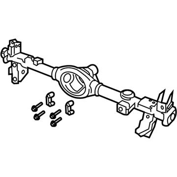 Mopar 68639176AA HOUSING-REAR AXLE