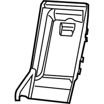 Mopar 1YW011BBAD Housing-Rear Seat