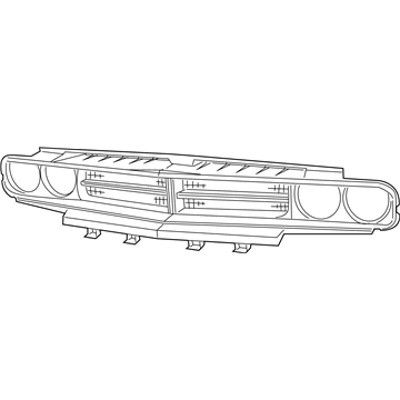 2013 Dodge Challenger Grille - 68109855AB