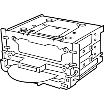 Mopar 68240133AA Radio-Multi Media