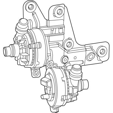 Jeep Grand Cherokee Water Pump - 68633984AA